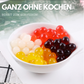 Bubble Tea Perlen Litschi - Bubbletea Boba Perlen Set 3KG-Versandkostenfrei - Natur&Vegan -Selber Machen Bubble Tea DIY Partys